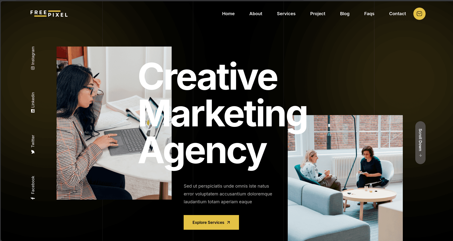 Free Pixel project screenshot